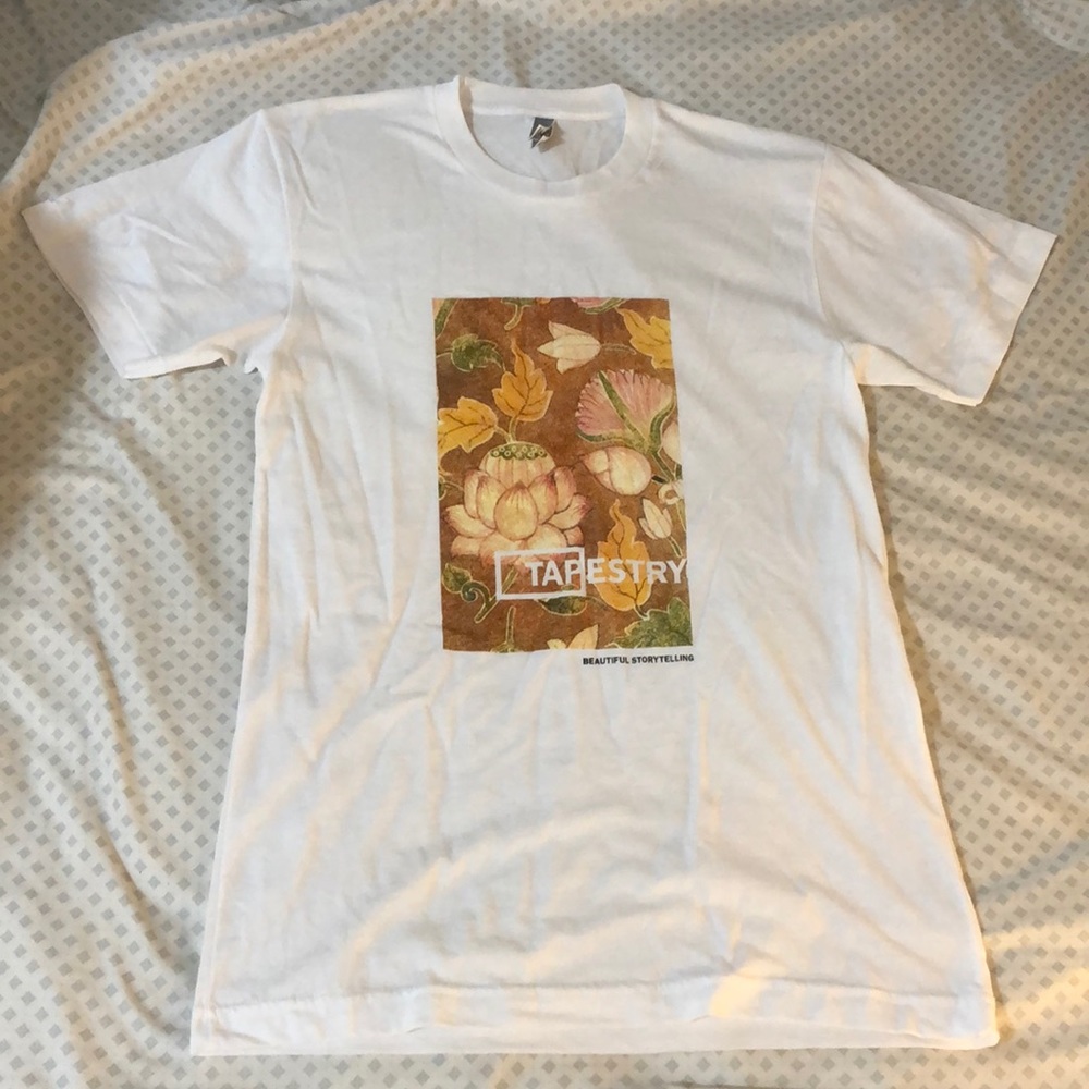 American apparel tapestry graphic tshirt